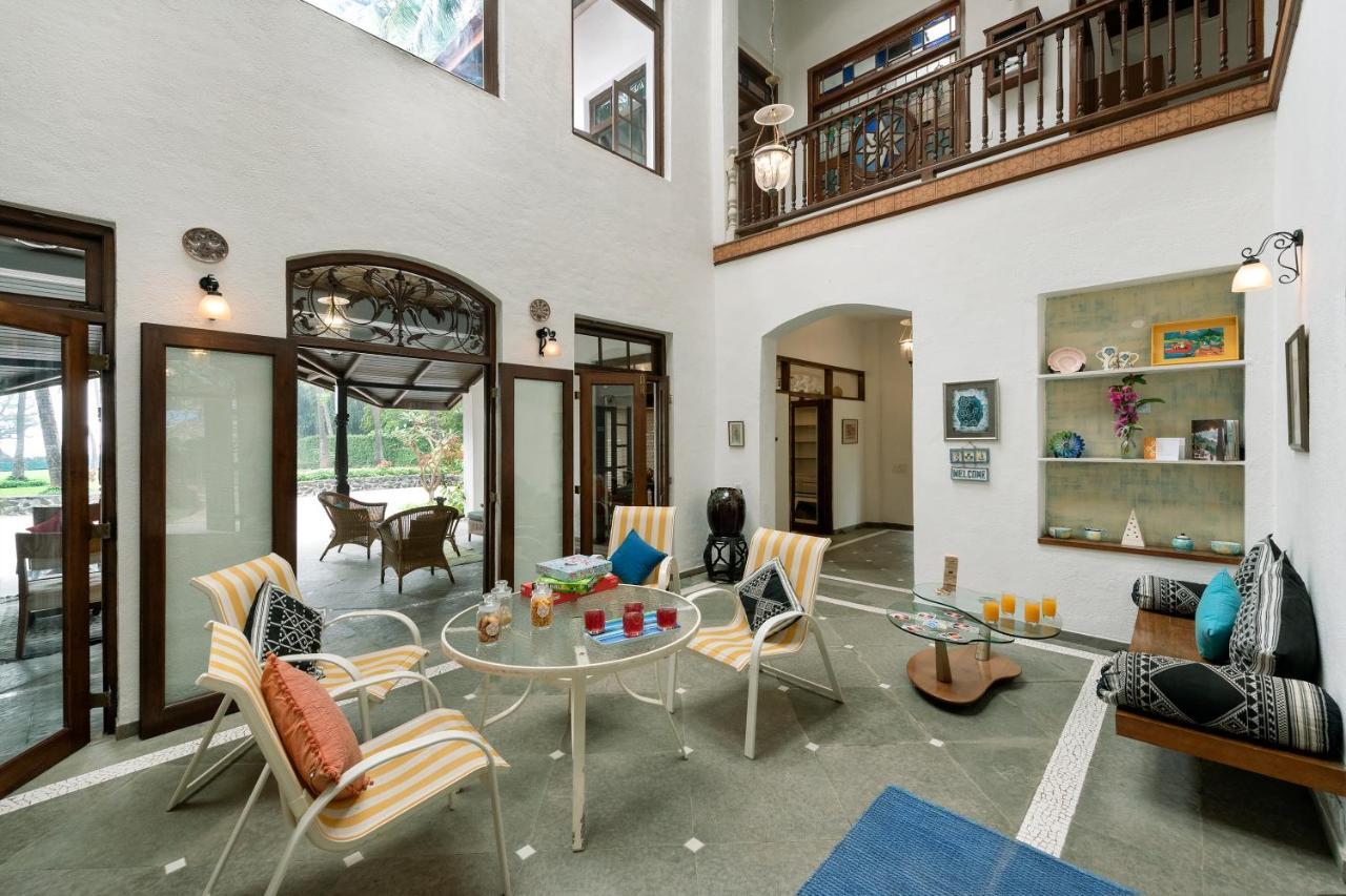 Saffronstays Thalassea, Alibaug - Picturesque Sea-Facing Villa With Colonial Decor อลีบาก ภายนอก รูปภาพ